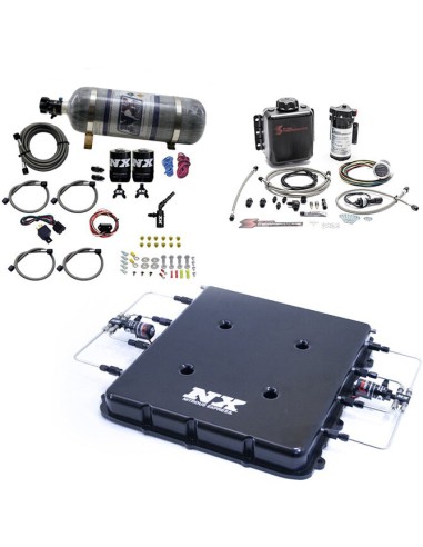 Nitrous Express NX NOS Lachgaseinspritzung und Wassereinspritzung-System für GM LT4 Kompressoren NITROUS EXPRESS Turbomotoren