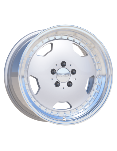 Unicate Wheels Aero Classic - Hyper Silber Lip Polished Unicate SL 55 AMG, 260 kW / 354 PS