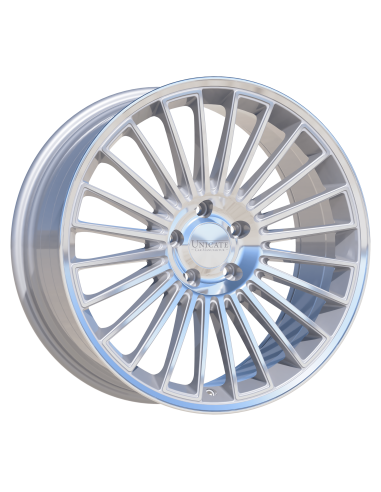 Unicate Wheels Multispoke 24 - Hyper Silber Front Mirrow Polished Unicate SL55 AMG, 380 KW / 517 PS