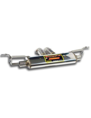 Supersprint rear muffler "RACING" for BMW X6 (E71) X6M SUPERSPRINT X6 M, 408 KW / 555 PS