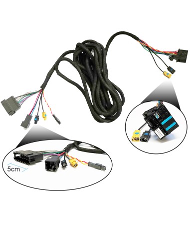 TAFFIO NTG2.5 Lichtwellenleiter Kabel Fibre Optic für Mercedes Benz (R230) / (R171) / (W220) / (C215) / (W211) / (W219) TAFFI...