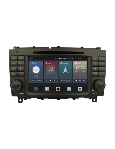 TAFFIO Android Autoradio 7" Touchscreen DVD CarPlay Navigation