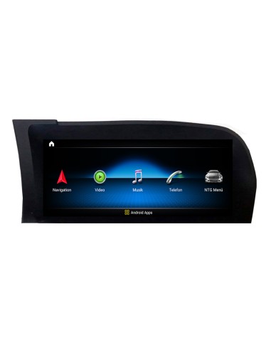 TAFFIO 10.25" Touchscreen Android GPS Navigation Carplay für Mercedes Benz CL (C216) / S-Klasse (W221)