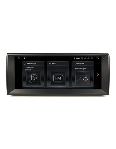 TAFFIO Android Autoradio 10" Touch GPS Navi CarPlay für BMW 5er (E39) / X5 (E53) / Land Rover Range Rover